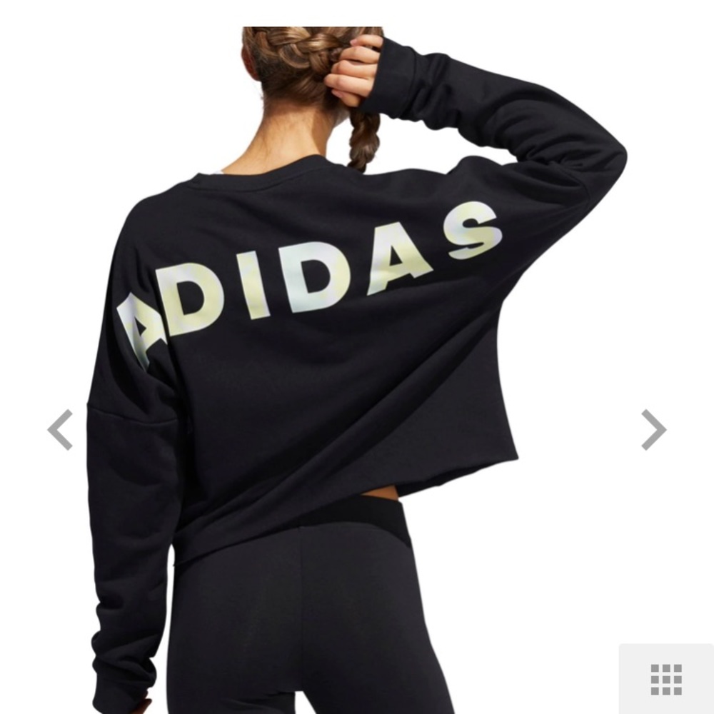 adidas Women's Tye Dye Crewneck Sweatshirt